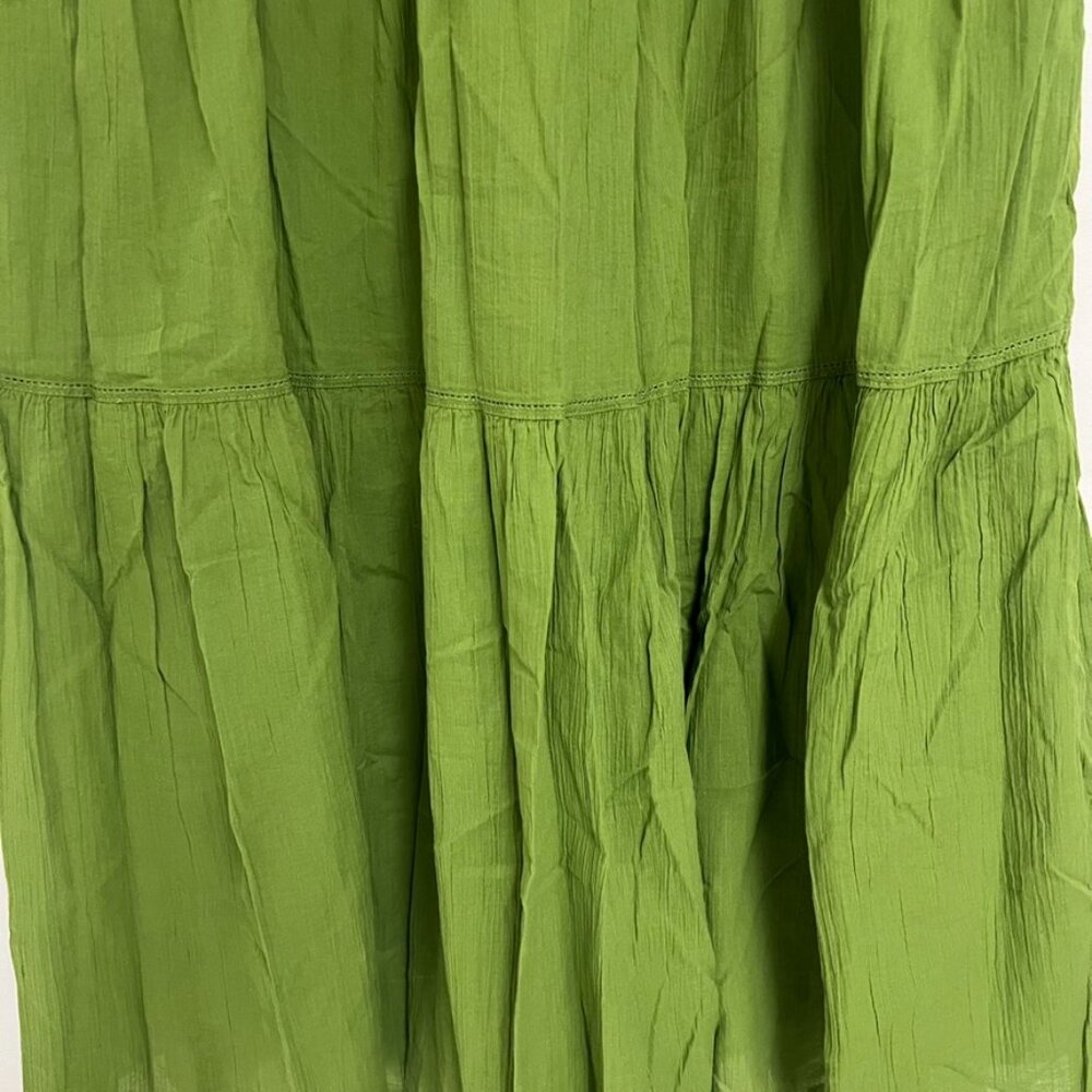 Uniqulo Crinkle Cotton Tiered Skirt - Picture 4 of 6